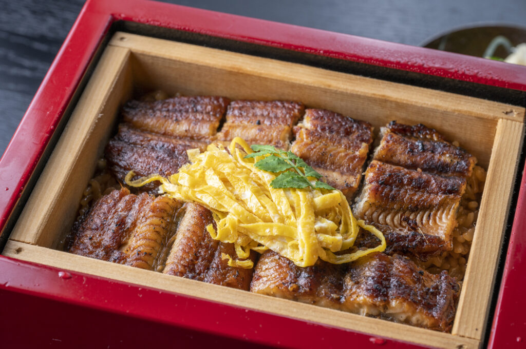 steamed eel