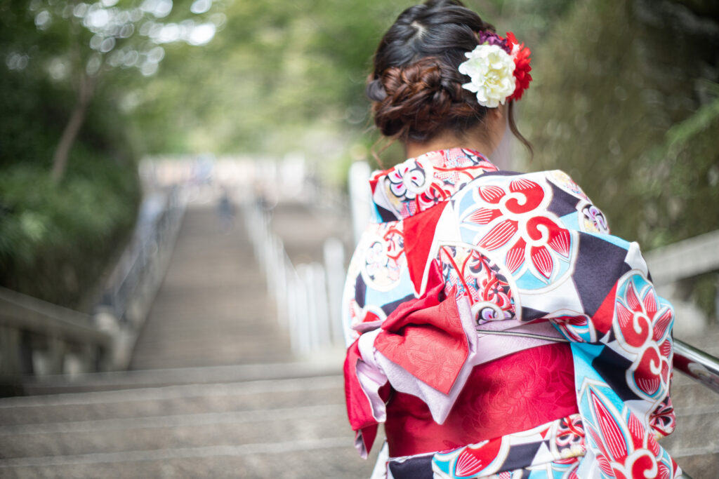 woman in Kimono