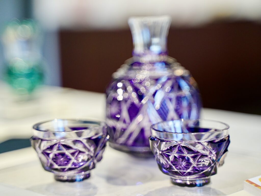 Satsuma Kiriko:  traditional Japanese glass craft